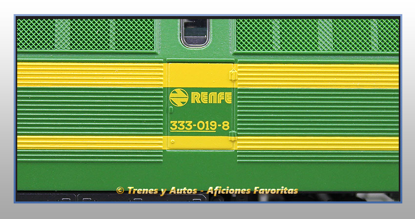 Locomotora diésel Serie 333 019-8 - Renfe