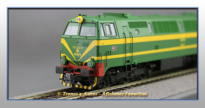 Locomotora diésel Serie 333 019-8 - Renfe