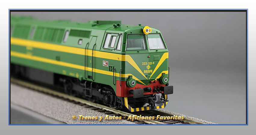 Locomotora diésel Serie 333 019-8 - Renfe