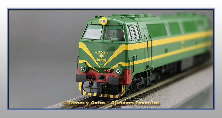Locomotora diésel Serie 333 019-8 - Renfe