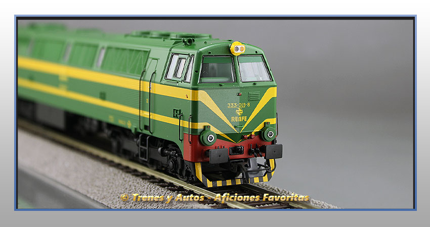 Locomotora diésel Serie 333 019-8 - Renfe