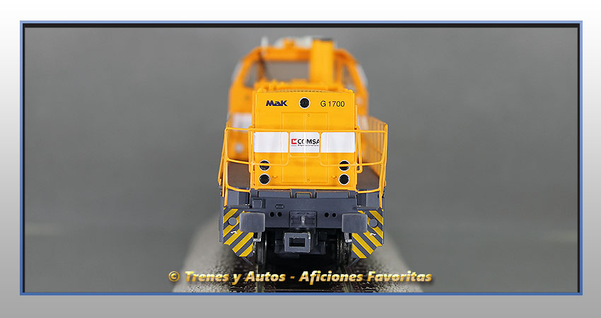 Locomotora diésel Vossloh G-1206 - COMSA