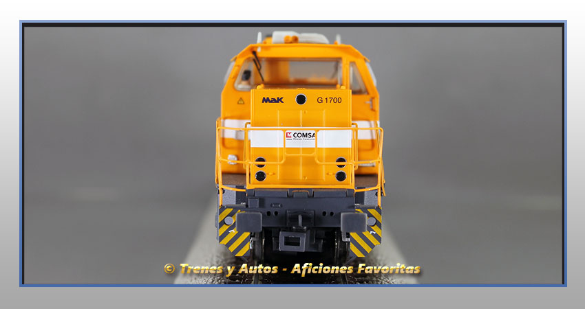 Locomotora diésel Vossloh G-1206 - COMSA