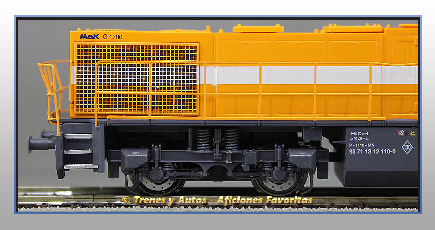 Locomotora diésel Vossloh G-1206 - COMSA