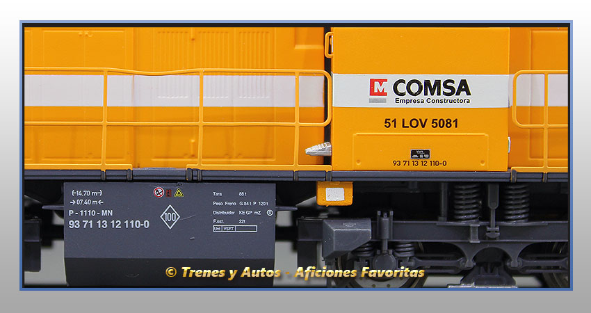 Locomotora diésel Vossloh G-1206 - COMSA