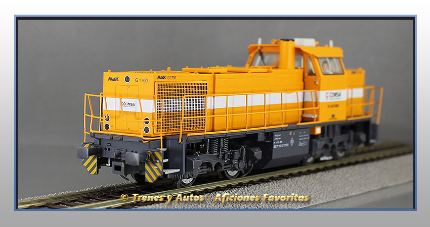 Locomotora diésel Vossloh G-1206 - COMSA