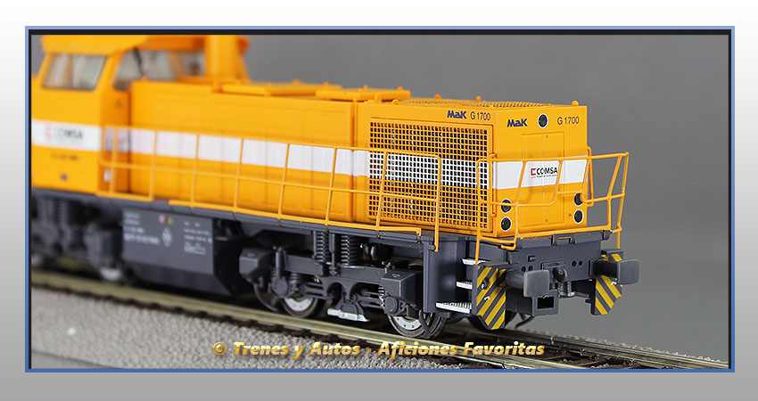 Locomotora diésel Vossloh G-1206 - COMSA