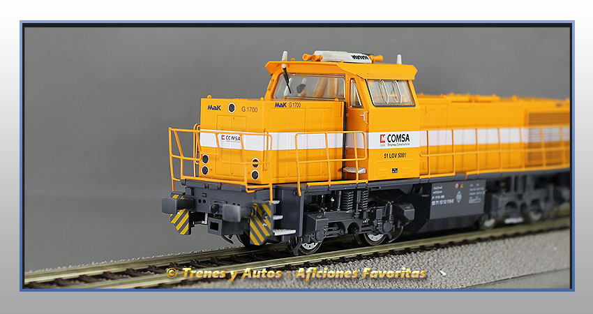 Locomotora diésel Vossloh G-1206 - COMSA