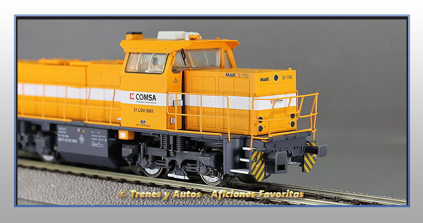Locomotora diésel Vossloh G-1206 - COMSA