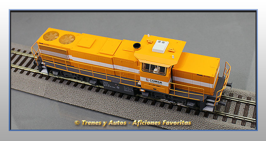 Locomotora diésel Vossloh G-1206 - COMSA