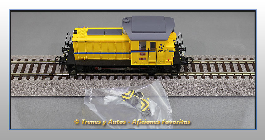 Locomotora diésel Serie 303 - AZVI (Complementos)