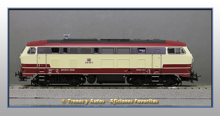 Locomotora diésel BR 218 - DB