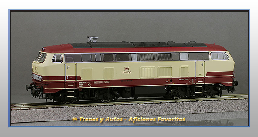 Locomotora diésel BR 218 - DB