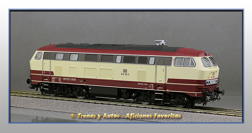Locomotora diésel BR 218 - DB