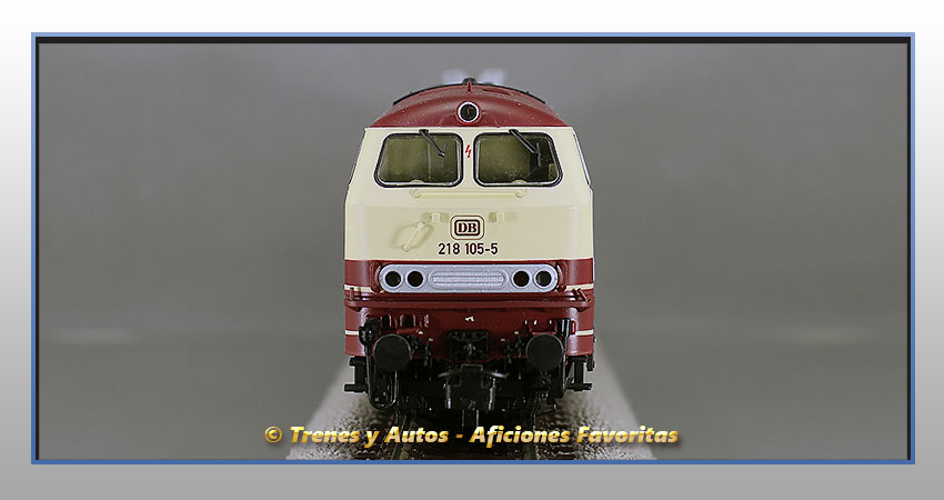 Locomotora diésel BR 218 - DB