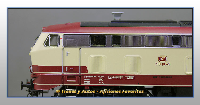 Locomotora diésel BR 218 - DB