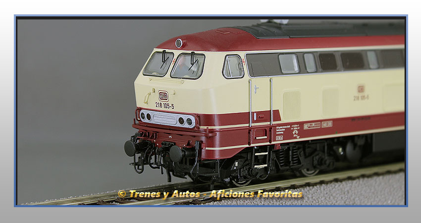 Locomotora diésel BR 218 - DB