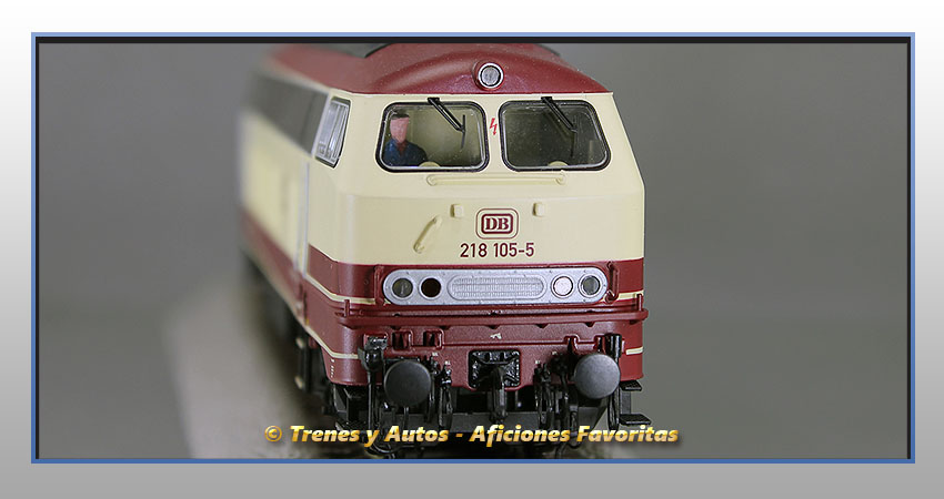 Locomotora diésel BR 218 - DB