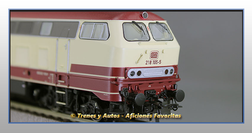 Locomotora diésel BR 218 - DB