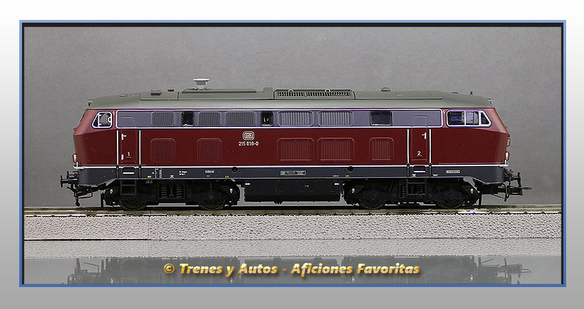 Locomotora diésel BR 215 - DB