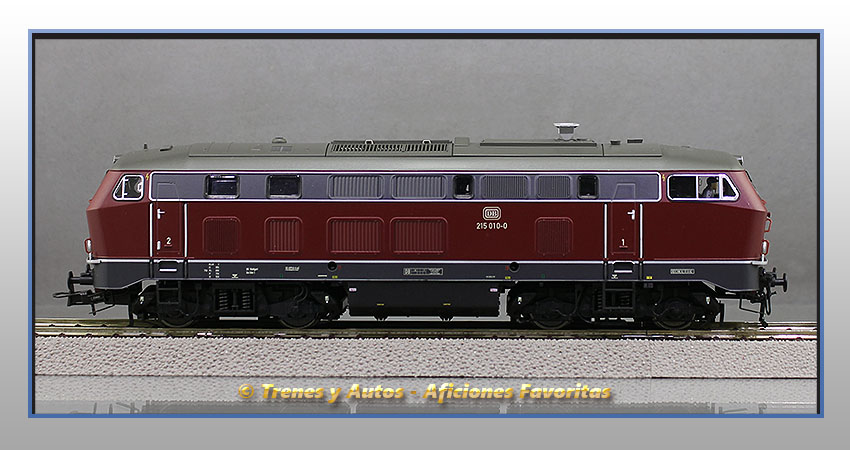 Locomotora diésel BR 215 - DB