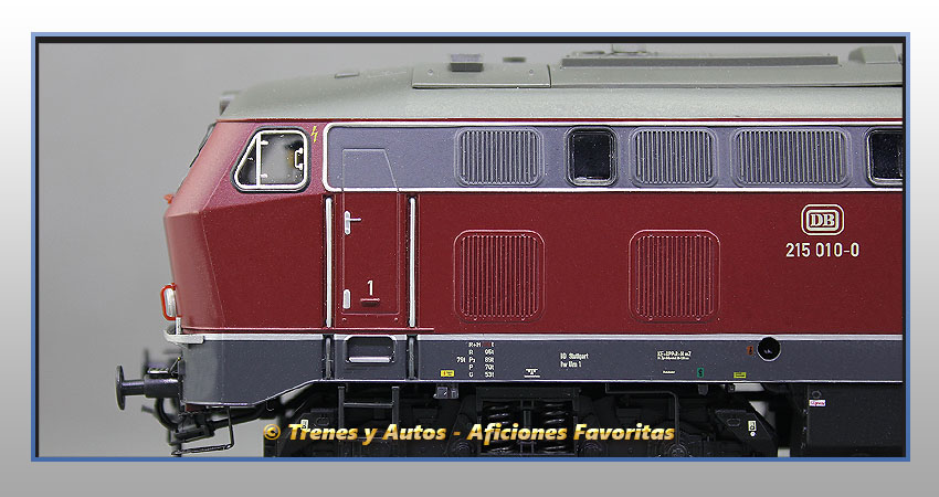 Locomotora diésel BR 215 - DB