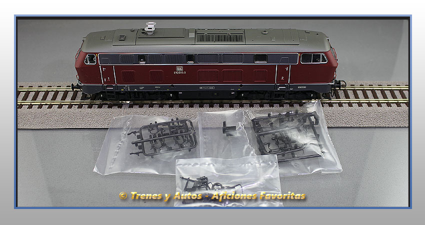 Locomotora diésel BR 215 - DB (Complementos)