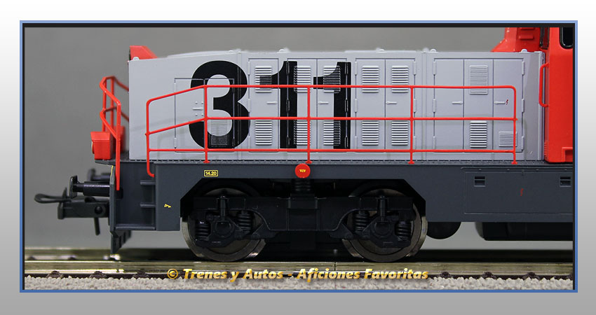 Locomotora diésel Serie 311.133 - Renfe