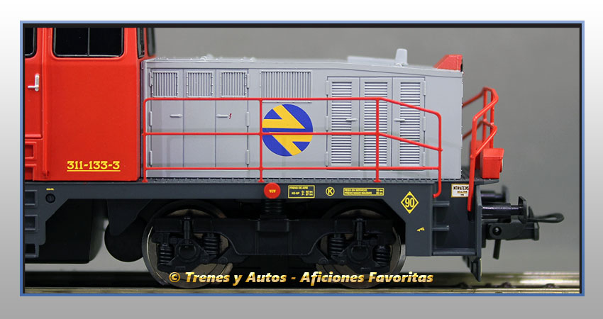 Locomotora diésel Serie 311.133 - Renfe