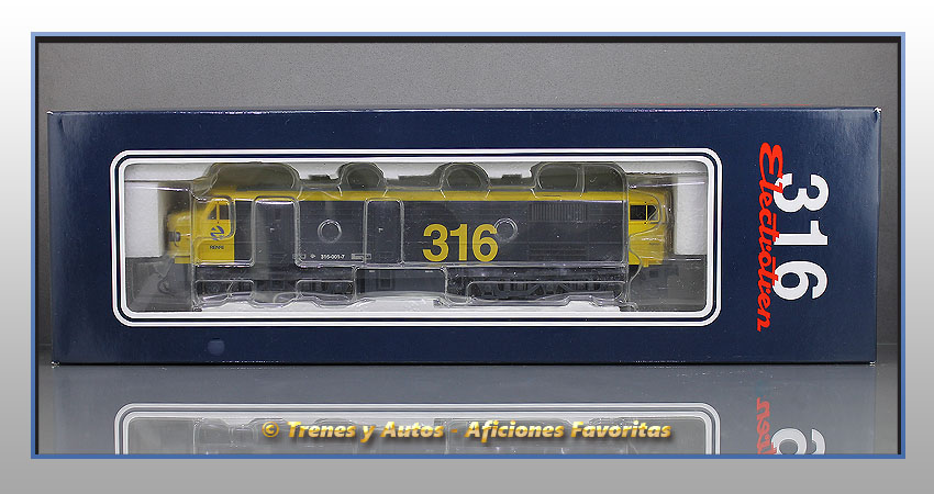 Locomotora diésel Alco Serie 316/1601 "Taxi" - Renfe