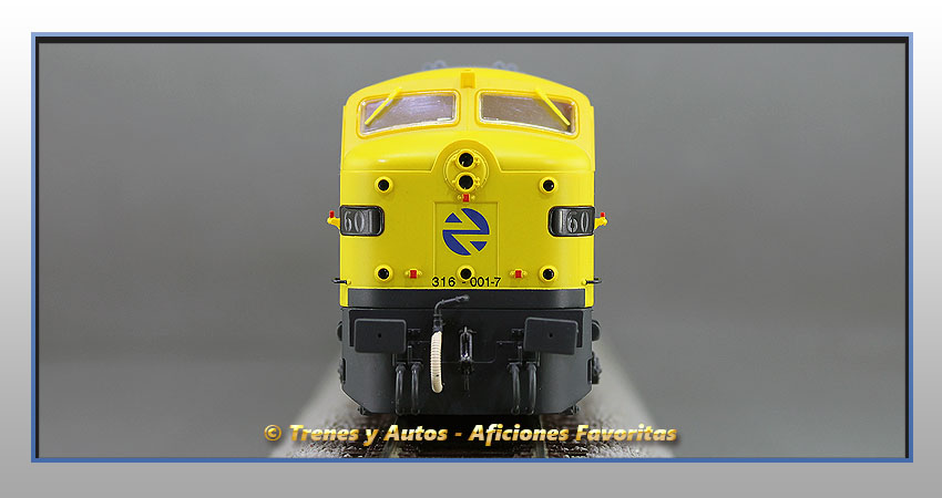 Locomotora diésel Alco Serie 316/1601 "Taxi" - Renfe