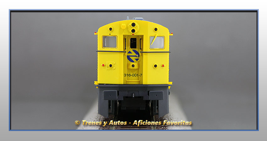 Locomotora diésel Alco Serie 316/1601 "Taxi" - Renfe