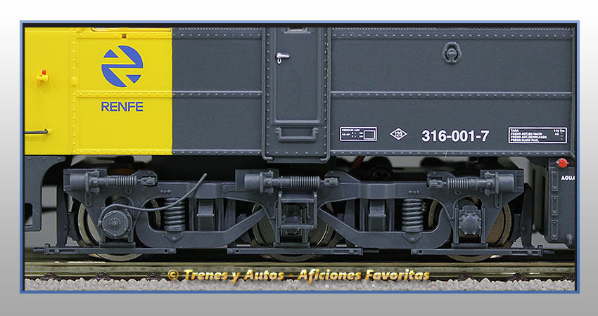 Locomotora diésel Alco Serie 316/1601 "Taxi" - Renfe