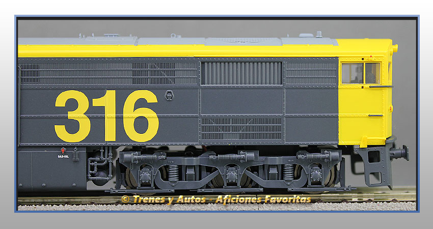 Locomotora diésel Alco Serie 316/1601 "Taxi" - Renfe