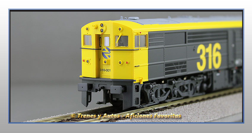 Locomotora diésel Alco Serie 316/1601 "Taxi" - Renfe