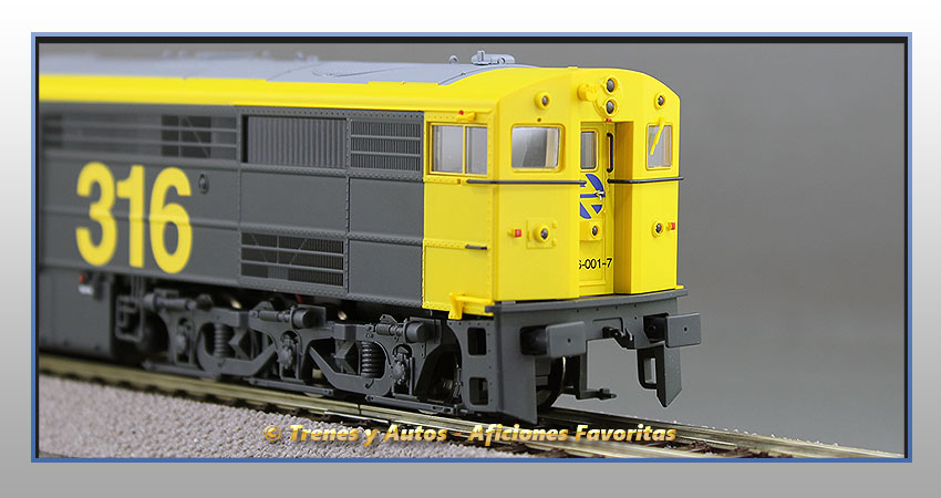 Locomotora diésel Alco Serie 316/1601 "Taxi" - Renfe