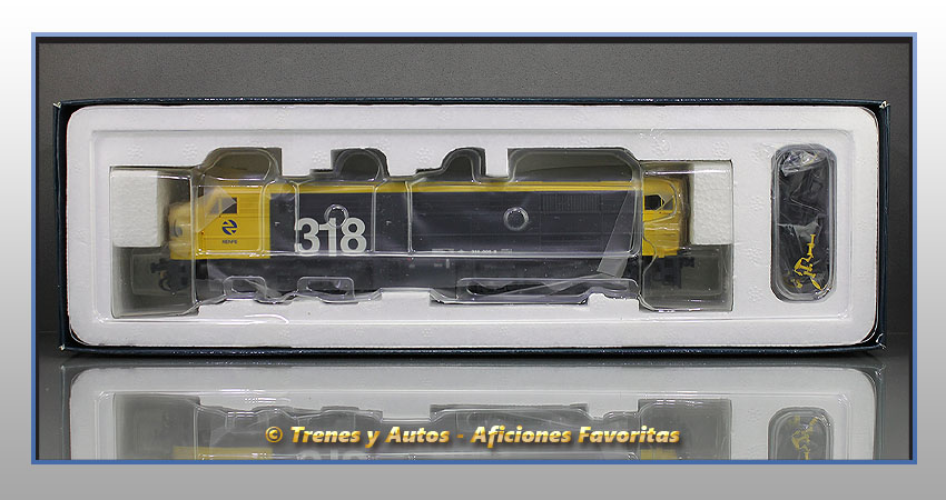 Locomotora diésel Alco Serie 318/1809 "Taxi" - Renfe