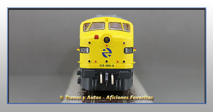 Locomotora diésel Alco Serie 318/1809 "Taxi" - Renfe