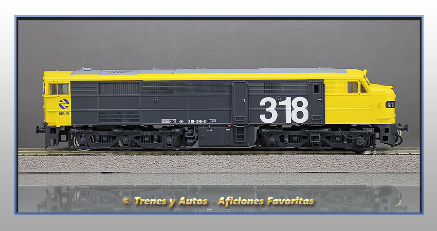 Locomotora diésel Alco Serie 318/1809 "Taxi" - Renfe