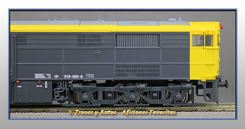 Locomotora diésel Alco Serie 318/1809 "Taxi" - Renfe