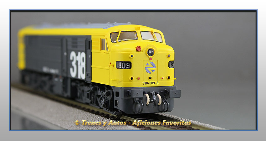 Locomotora diésel Alco Serie 318/1809 "Taxi" - Renfe