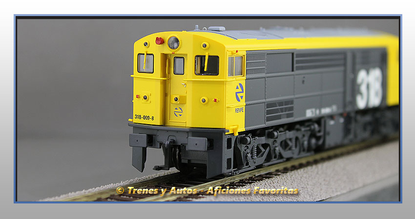Locomotora diésel Alco Serie 318/1809 "Taxi" - Renfe