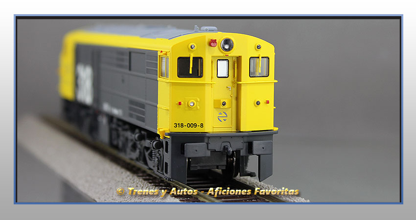 Locomotora diésel Alco Serie 318/1809 "Taxi" - Renfe