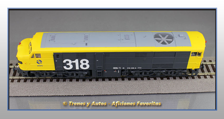Locomotora diésel Alco Serie 318/1809 "Taxi" - Renfe