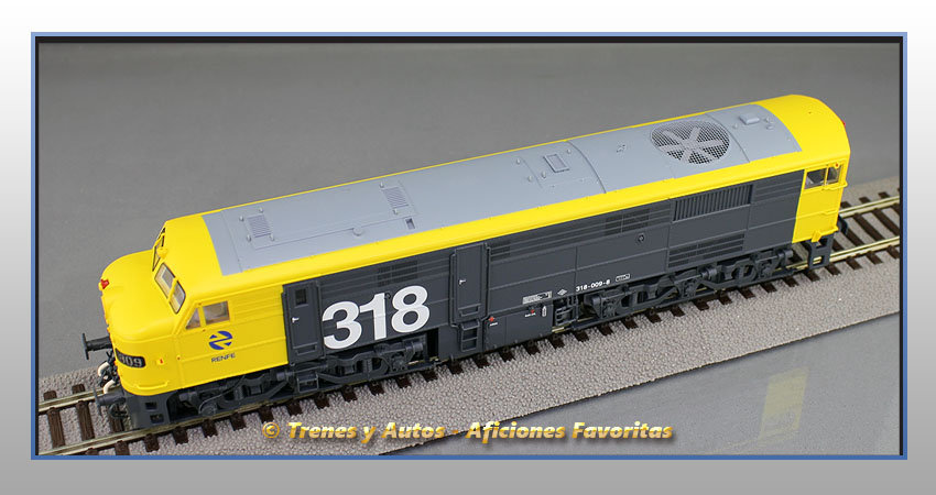 Locomotora diésel Alco Serie 318/1809 "Taxi" - Renfe