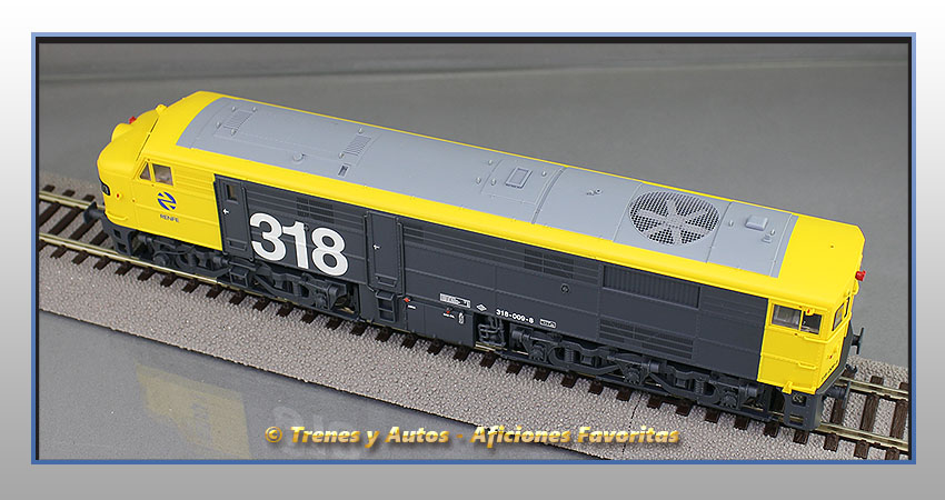 Locomotora diésel Alco Serie 318/1809 "Taxi" - Renfe