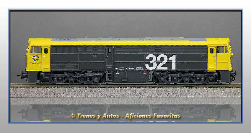 Locomotora diésel Alco Serie 321 "Taxi" - Renfe