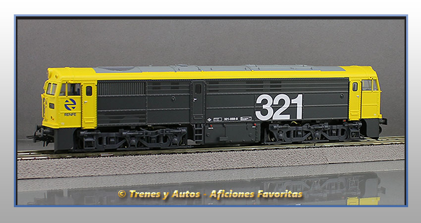 Locomotora diésel Alco Serie 321 "Taxi" - Renfe