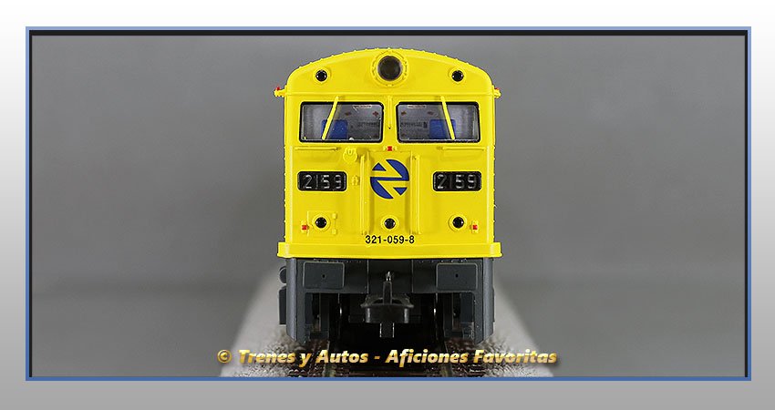 Locomotora diésel Alco Serie 321 "Taxi" - Renfe
