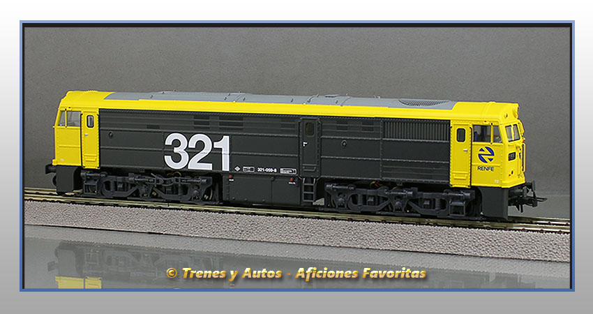 Locomotora diésel Alco Serie 321 "Taxi" - Renfe